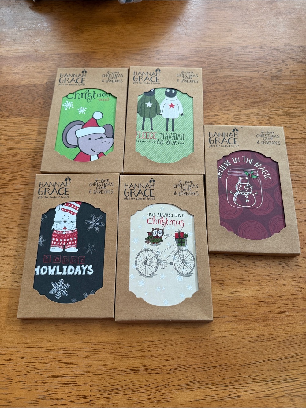 Hannah Grace Holiday Christmas Cards 20 cards total